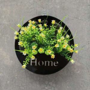 Circular Botanical Greenery Wall Hanging